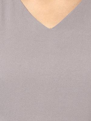 grey side knot tunic - 15305967 - Standard Image - 5