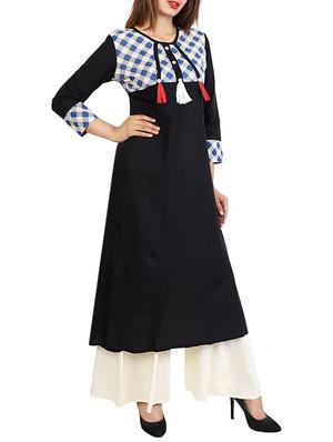 a-line tessles kurta - 15307056 - Standard Image - 2