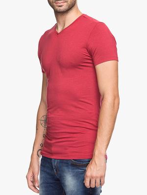 red cotton t-shirt - 15308281 - Standard Image - 2