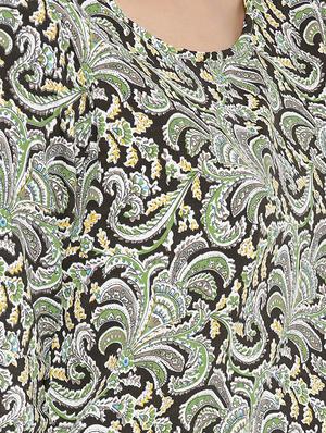 damask print shift dress - 15308328 - Standard Image - 5