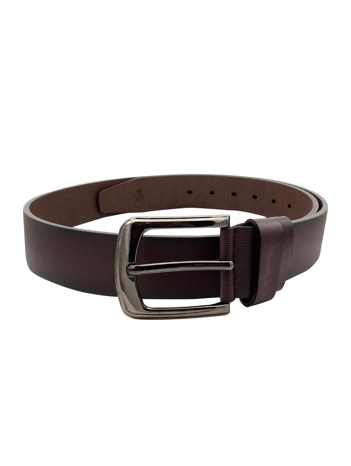 brown leatherette belt - 15308417 - Zoom Image - 2
