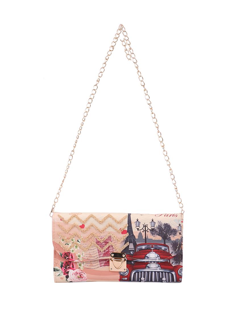 multi canvas printed sling bag - 15310967 - Zoom Image - 5