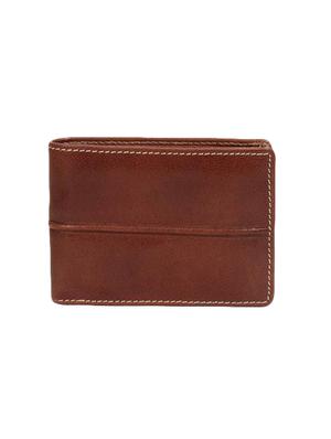 brown leather wallet with key ring - 15312384 - Standard Image - 2