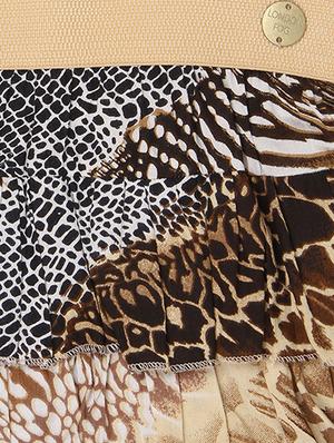 brown cotton skirt - 15313316 - Standard Image - 5