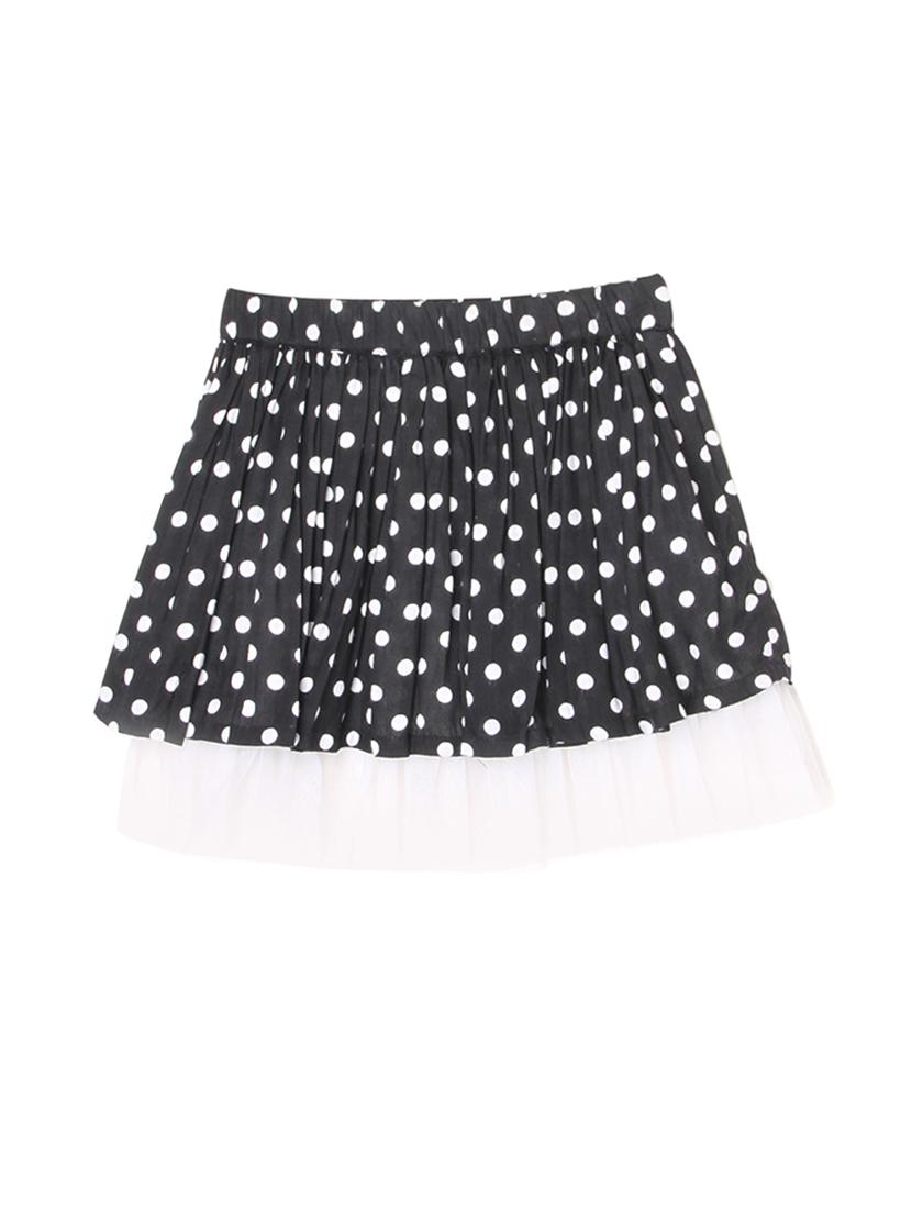 black cotton skirt - 15313318 - Zoom Image - 2