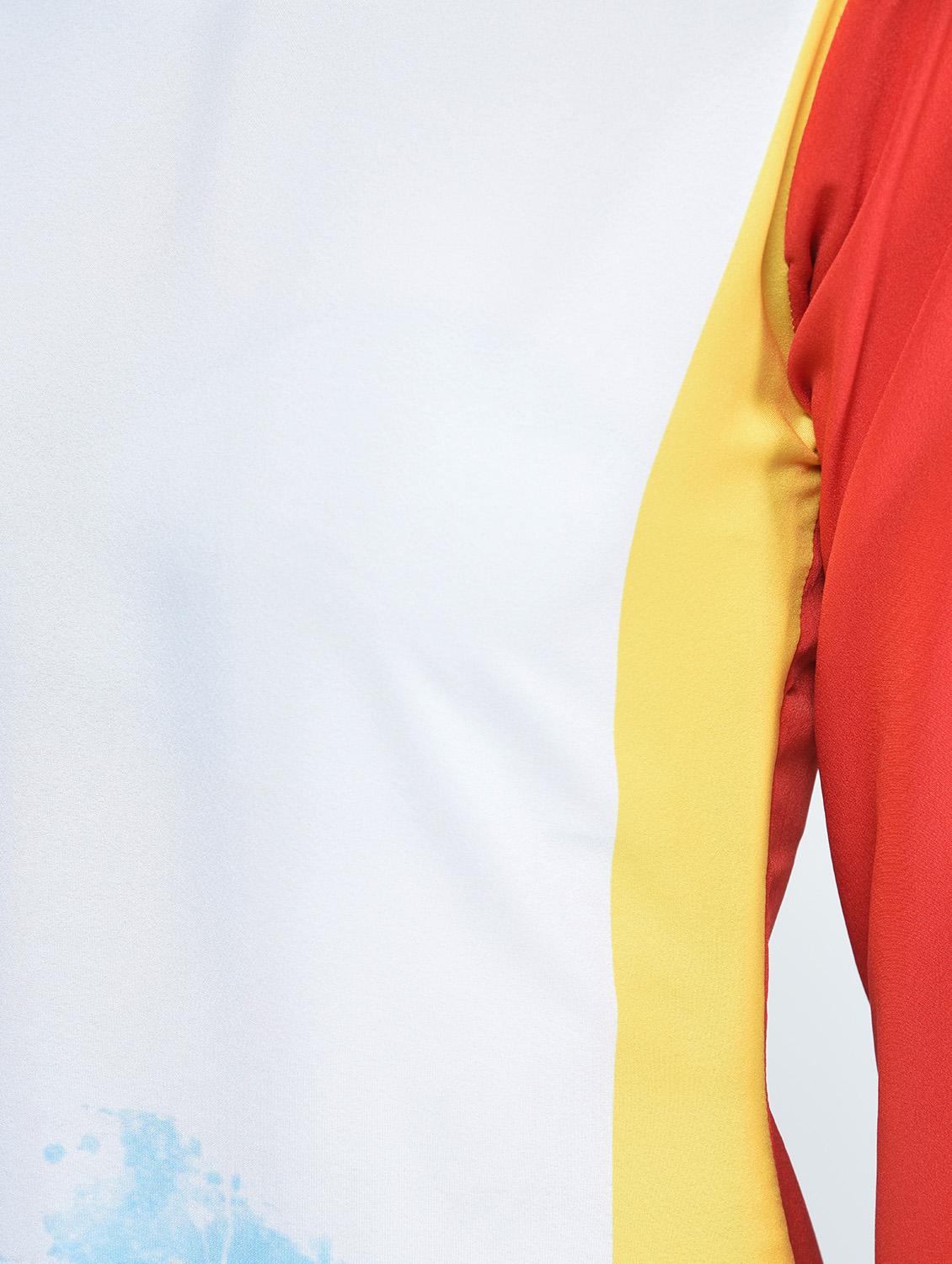 digital print multicolour kurta - 15314402 - Zoom Image - 5