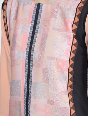 digital printed straight kurta - 15314410 - Standard Image - 5