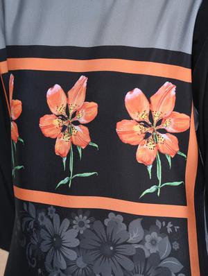 digital floral printed straight kurta - 15314414 - Standard Image - 5