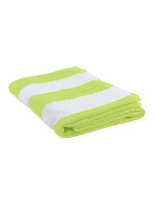 cotton stripe bath and pool towel : blue - 15314533 - Standard Image - 2