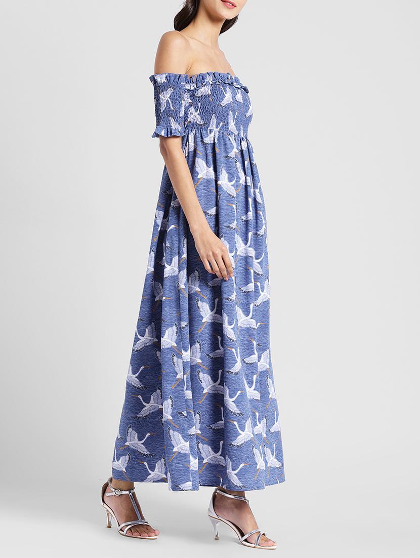 off shoulder maxi dress - 15315476 - Zoom Image - 2