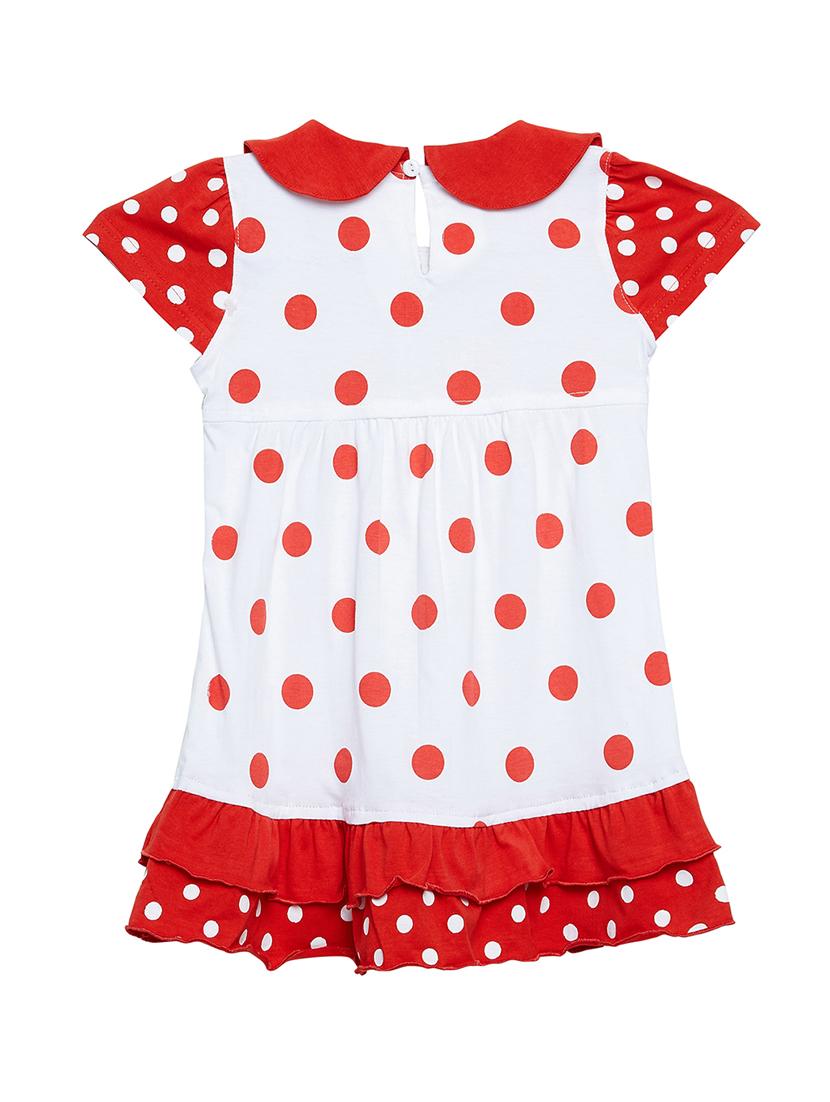 red cotton frock - 15315804 - Zoom Image - 2