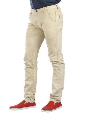 beige cotton corduroy trouser - 15315884 - Standard Image - 2