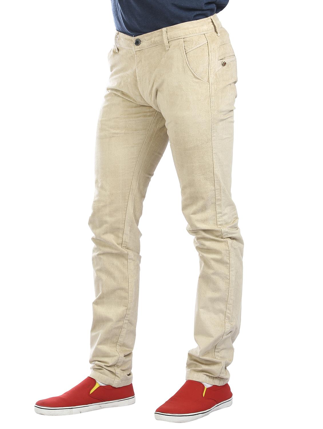 beige cotton corduroy trouser - 15315884 - Zoom Image - 2