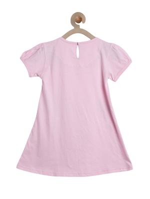 pink cotton frock - 15318705 - Standard Image - 2