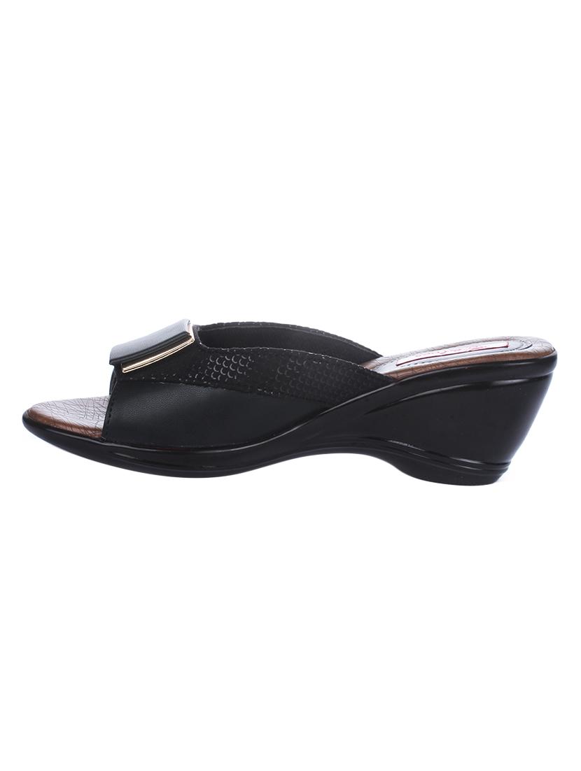 picktoes black wedges heels - 15318892 - Zoom Image - 2