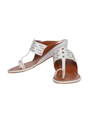 white one toe wedge - 15318911 - Standard Image - 5