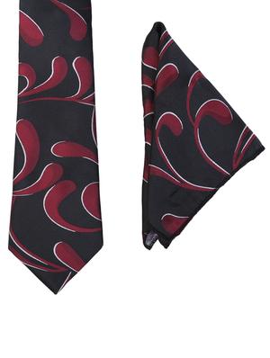 multi colored micro fiber tie pocketsquare and belt - 15326435 - Standard Image - 2