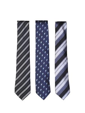 multi colored micro fiber tie with socks - 15326436 - Standard Image - 2