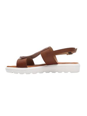 brwon back strap sandal - 15326631 - Standard Image - 2