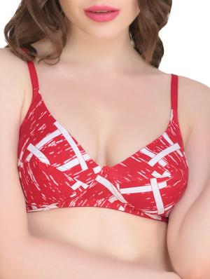 bow patch lightly padded t-shirt bra - 15326890 - Standard Image - 2