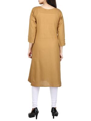 a-line tassles kurta - 15327217 - Standard Image - 2