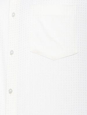 white cotton formal shirt - 15327502 - Standard Image - 5