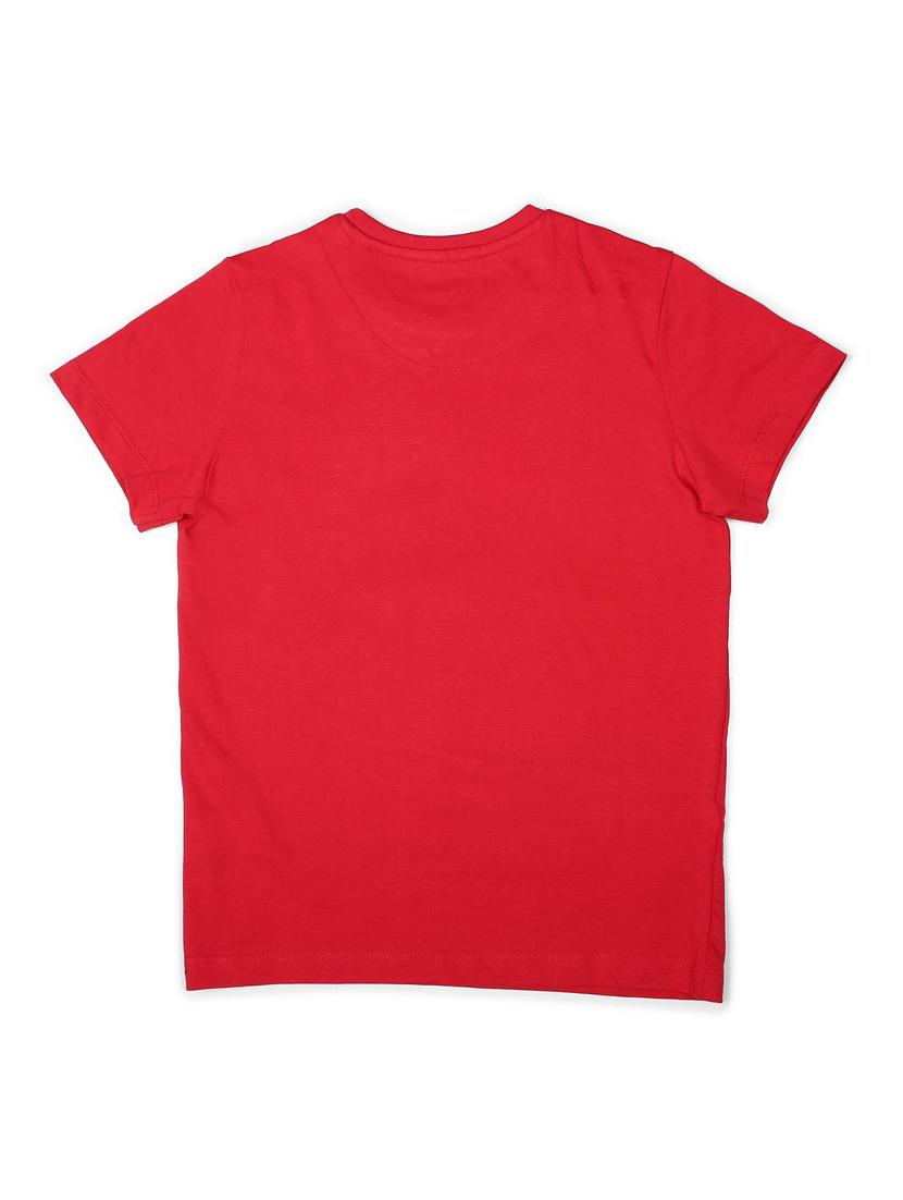 red cotton character t-shirt - 15328103 - Zoom Image - 2