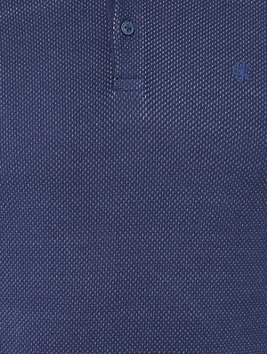solid blue polo t-shirt - 15328607 - Standard Image - 5