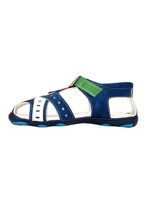 multi colored leatherette sandals - 15328695 - Standard Image - 2