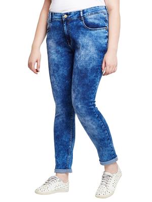 stone washed plus jeans - 15330954 - Standard Image - 2