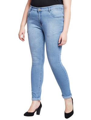 stone washed plus jeans - 15330962 - Standard Image - 2