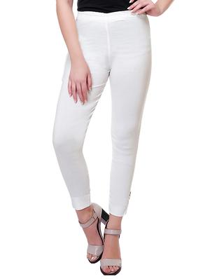 Set of 2 multi colored cotton leggings - 15331634 - Standard Image - 2