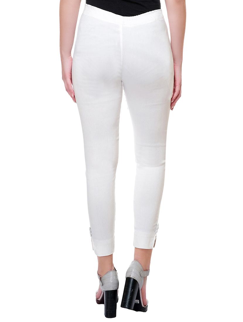 Set of 2 multi colored cotton leggings - 15331647 - Zoom Image - 5