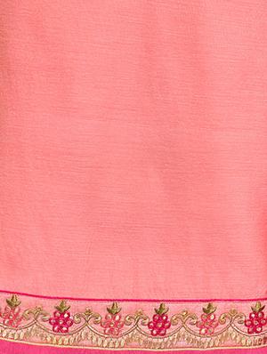embroidered unstitched churidaar suit - 15333555 - Standard Image - 5