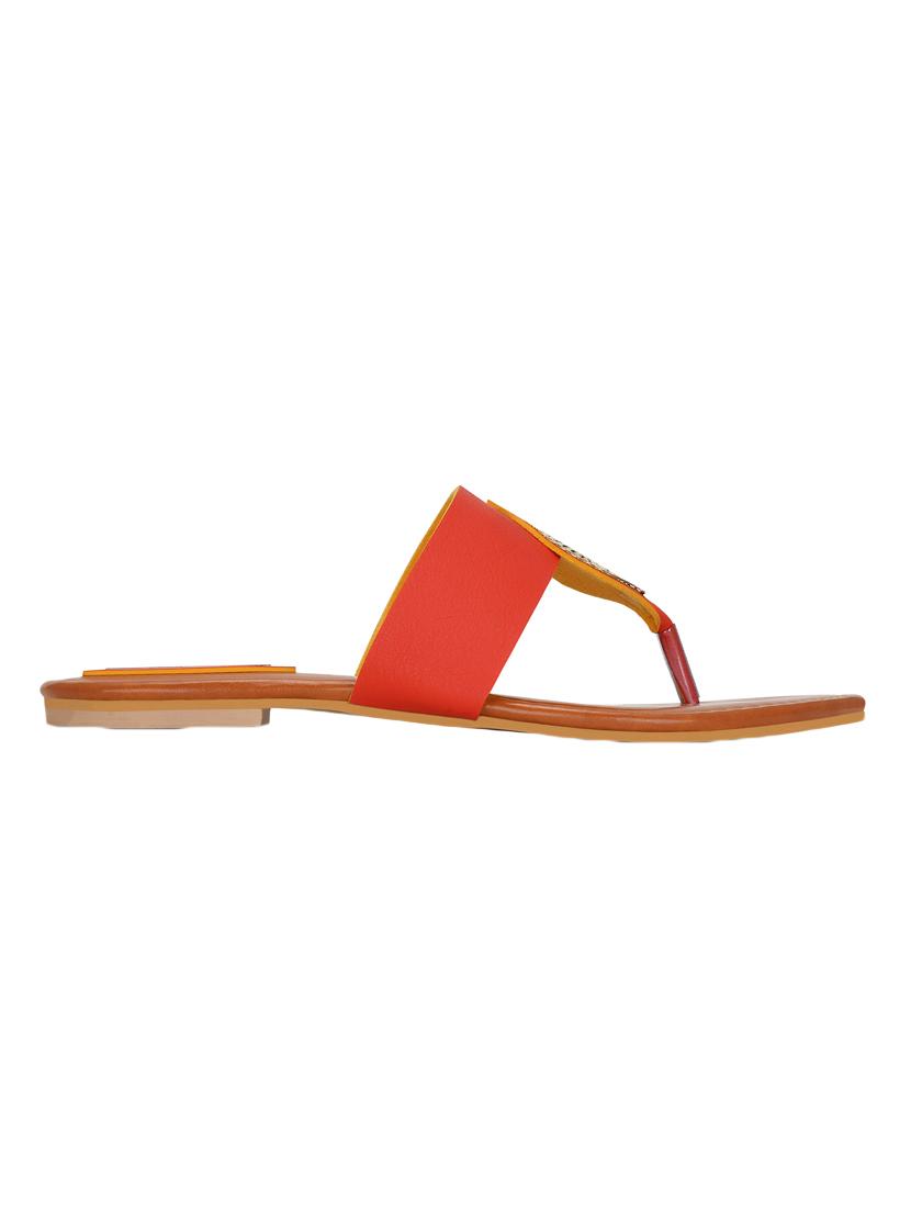 red toe separator sandal - 15333947 - Zoom Image - 2