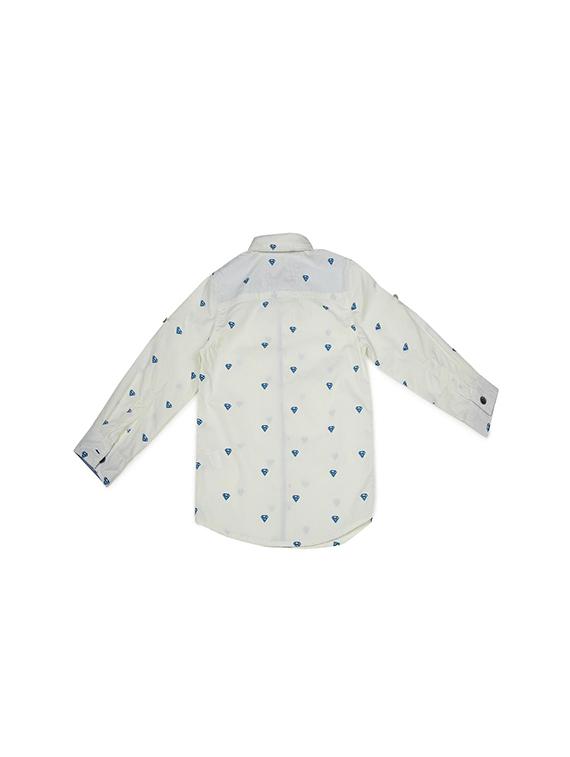 pocket patched quirky print shirt - 15334168 - Zoom Image - 2