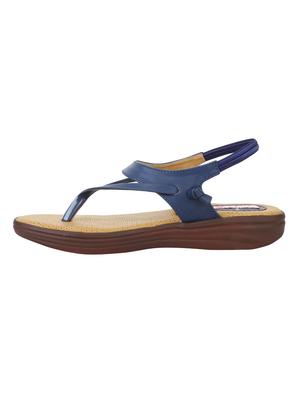 blue back strap sandal - 15334420 - Standard Image - 2