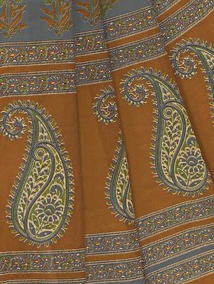 ditsy floral printed saree with blouse - 15337222 - Standard Image - 2