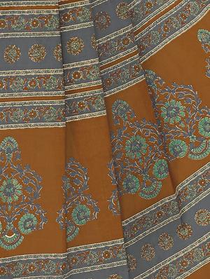 ditsy floral printed saree with blouse - 15337225 - Standard Image - 2