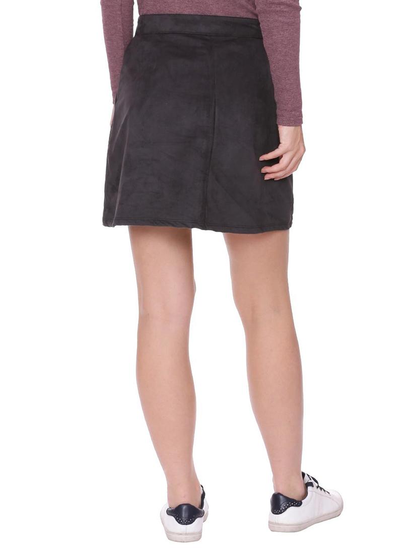 zip up a-line skirt - 15337321 - Zoom Image - 2