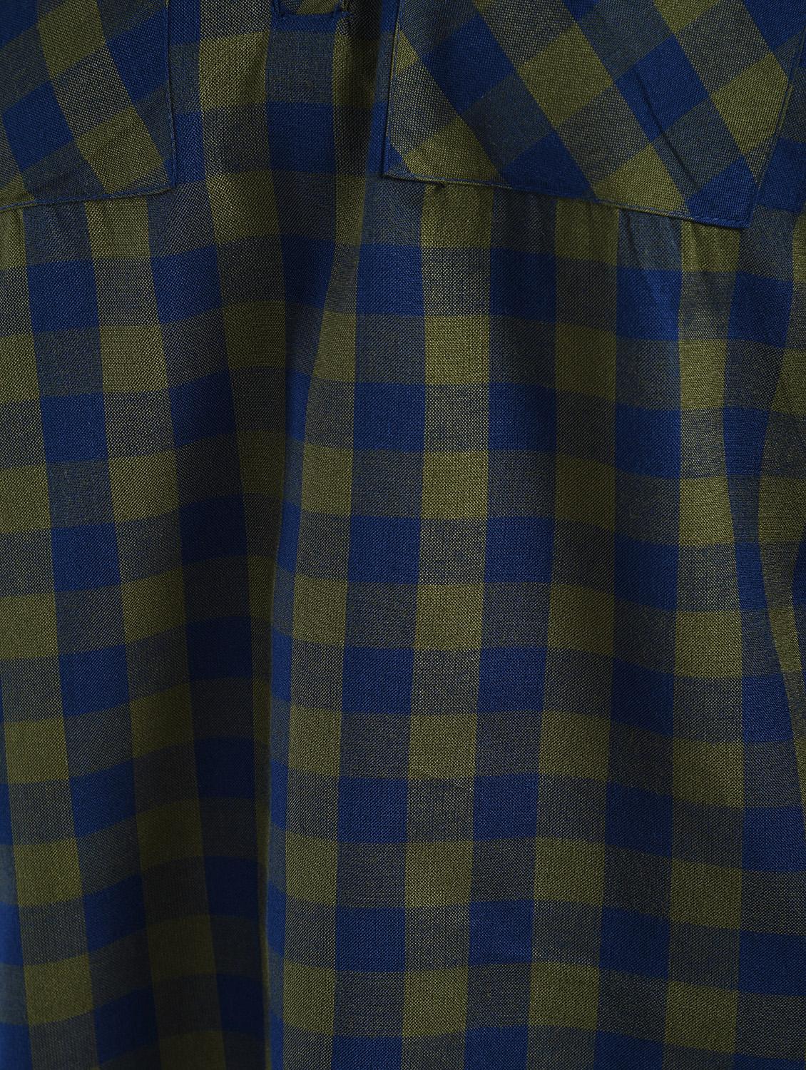 checked patch pocket detail shirt - 15337592 - Zoom Image - 5
