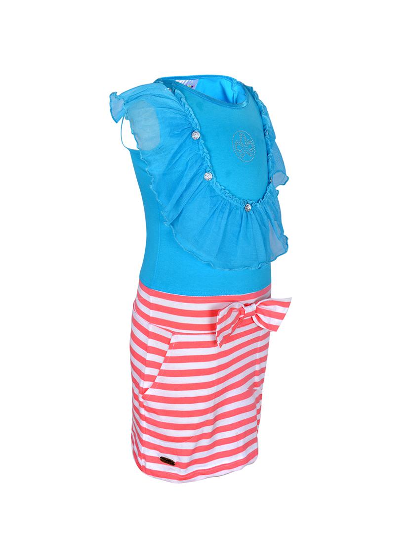 blue cotton frock - 15338459 - Zoom Image - 2