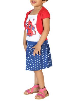 multi colored cotton frock - 15338465 - Standard Image - 2