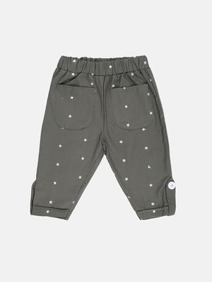 grey cotton three fourth - 15338497 - Standard Image - 2