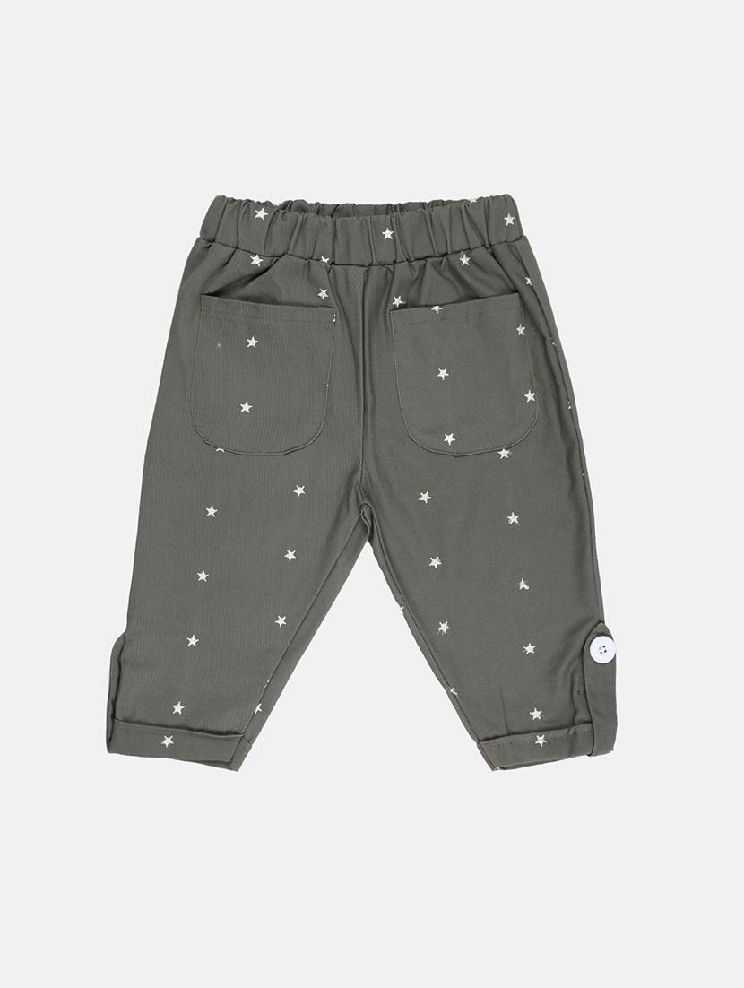 grey cotton three fourth - 15338497 - Zoom Image - 2