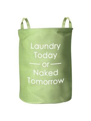 Super Large Premium Coating Foldable Round Laundry bag with Carry Handle - 15338841 - Standard Image - 2