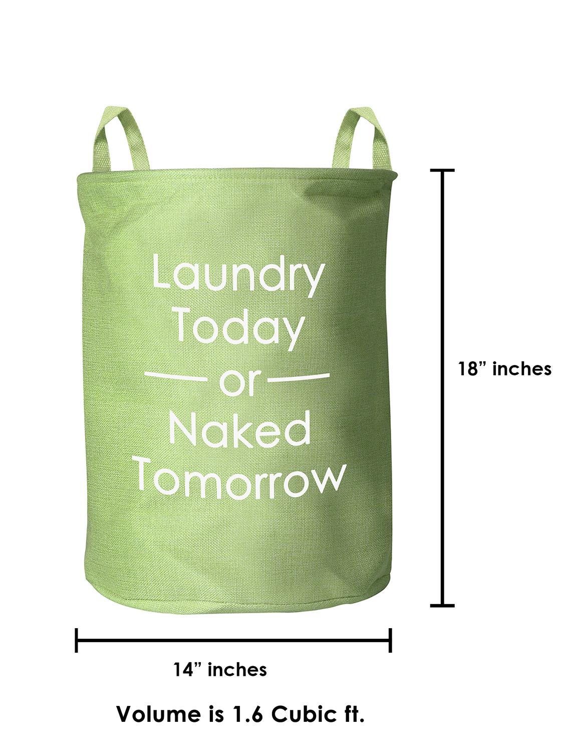 Super Large Premium Coating Foldable Round Laundry bag with Carry Handle - 15338841 - Zoom Image - 5