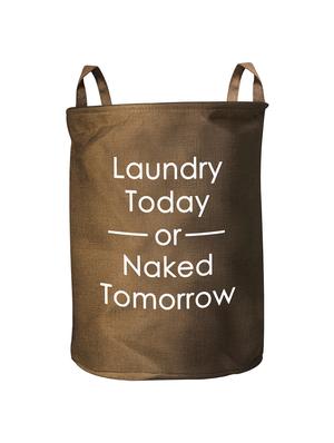 Super Large Premium Coating Foldable Round Laundry bag with Carry Handle - 15338845 - Standard Image - 2