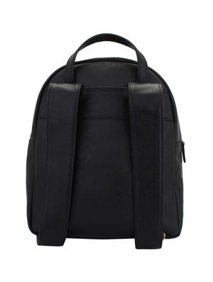 black leatherette regular backpack - 15338884 - Standard Image - 2