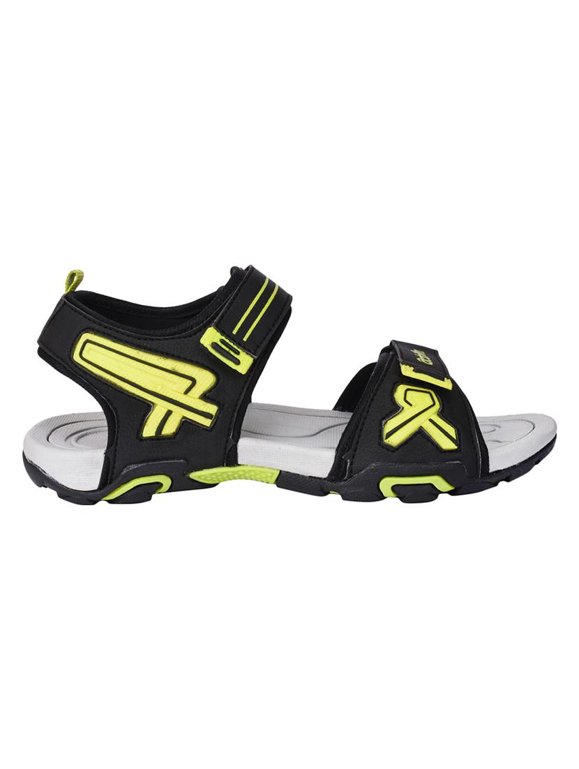 black leatherette back strap floaters - 15338994 - Zoom Image - 2